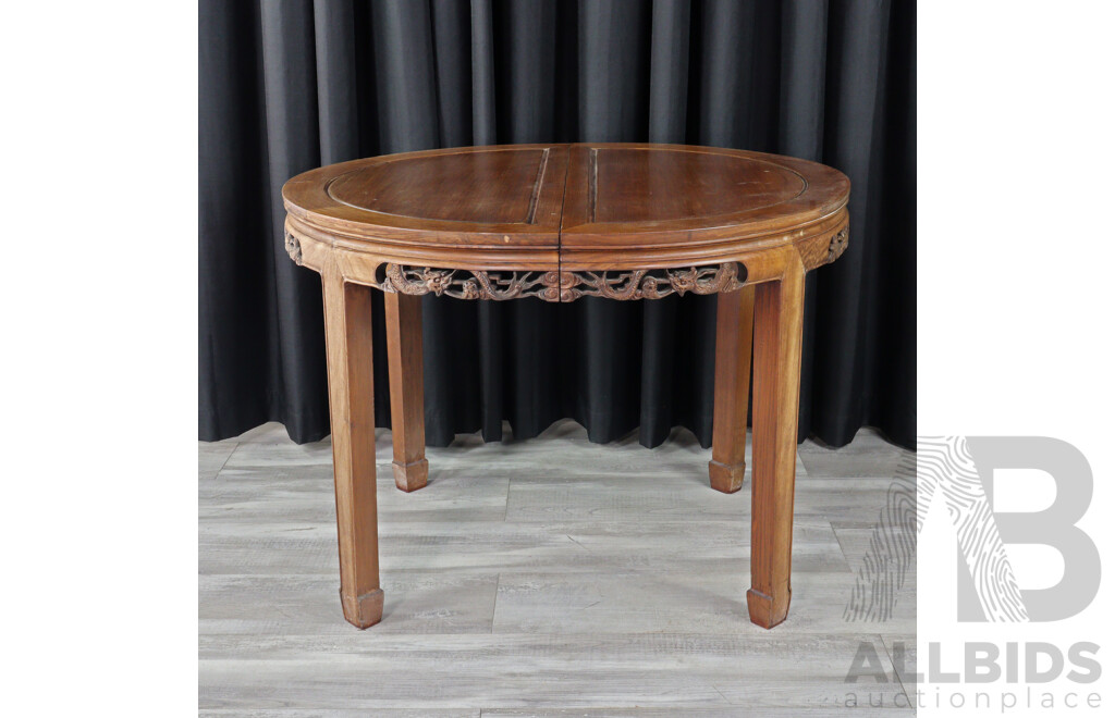 Good Chinese Hardwood Six Piece Dining Suite