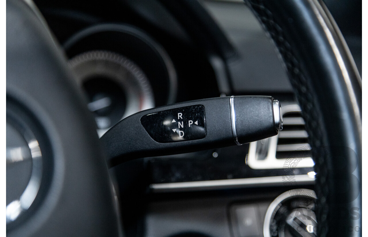 12/2015 Mercedes-Benz E250 W212 MY15 4D Sedan Obsidian Black Metallic Turbo 2.0L