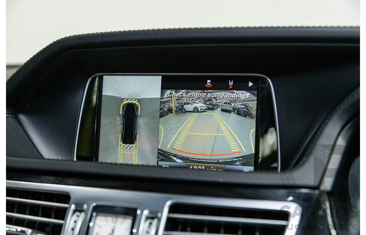 12/2015 Mercedes-Benz E250 W212 MY15 4D Sedan Obsidian Black Metallic Turbo 2.0L