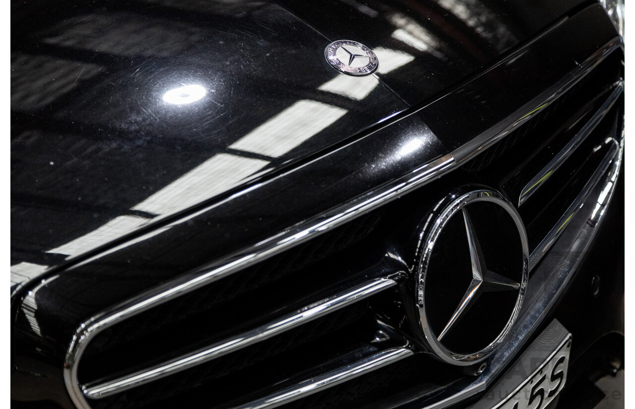 12/2015 Mercedes-Benz E250 W212 MY15 4D Sedan Obsidian Black Metallic Turbo 2.0L