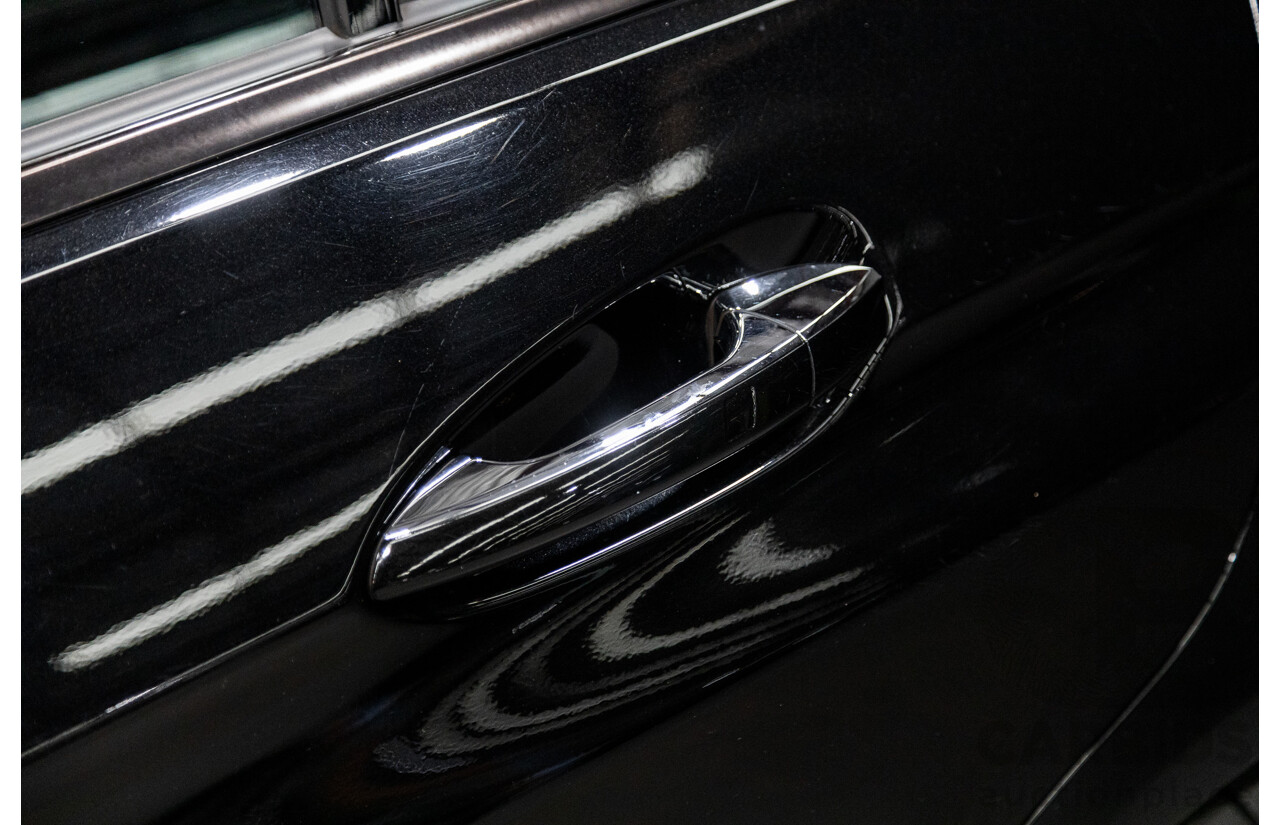 12/2015 Mercedes-Benz E250 W212 MY15 4D Sedan Obsidian Black Metallic Turbo 2.0L
