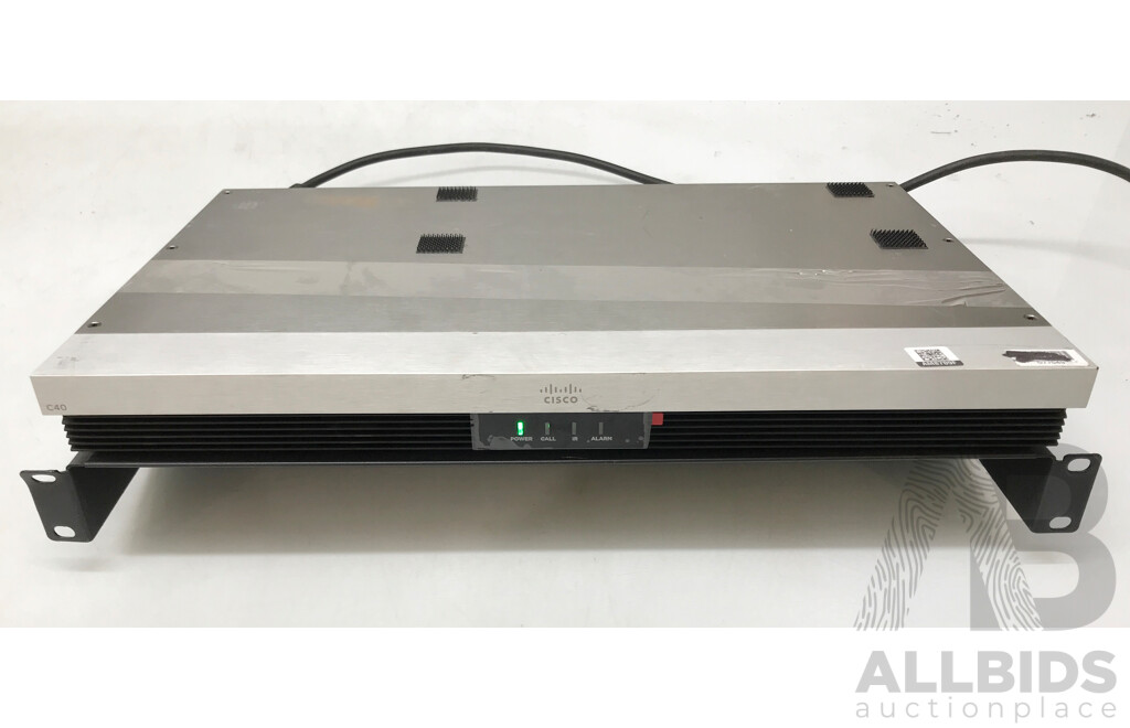 Cisco C40 TelePresence Video Conferencing Codec with Webex DX80 VESA Mount