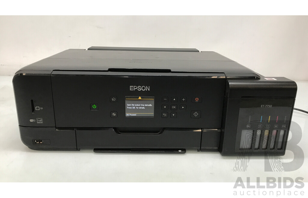 Epson (ET-7750) A3 Print/A4 Scan and Copy Wi-Fi Photo Printer