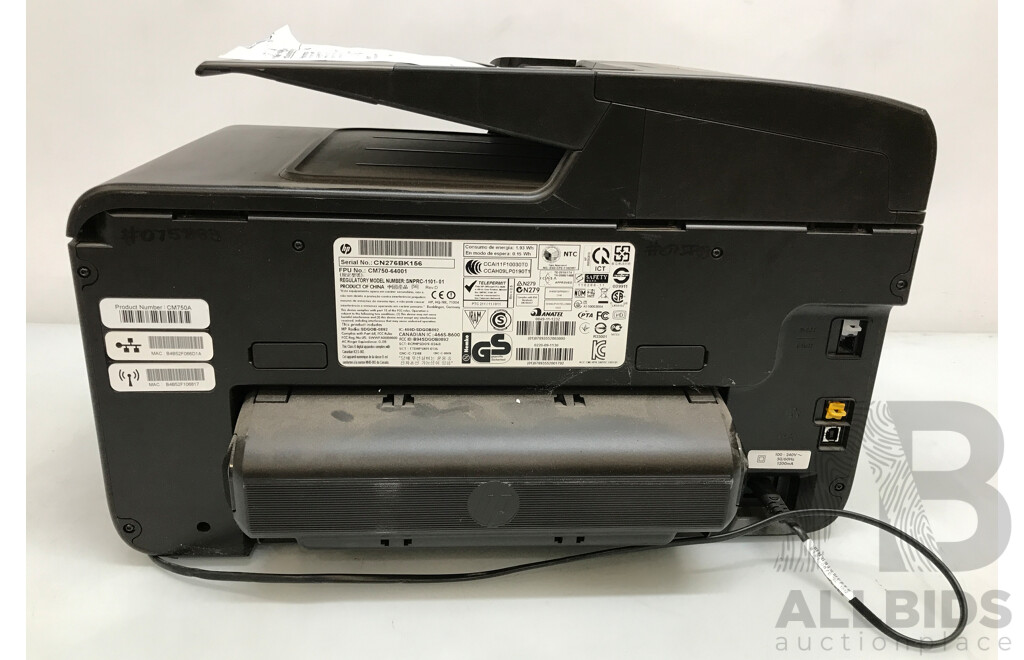 HP OfficeJet Pro 8600 Plus Colour Multi-Function Printer