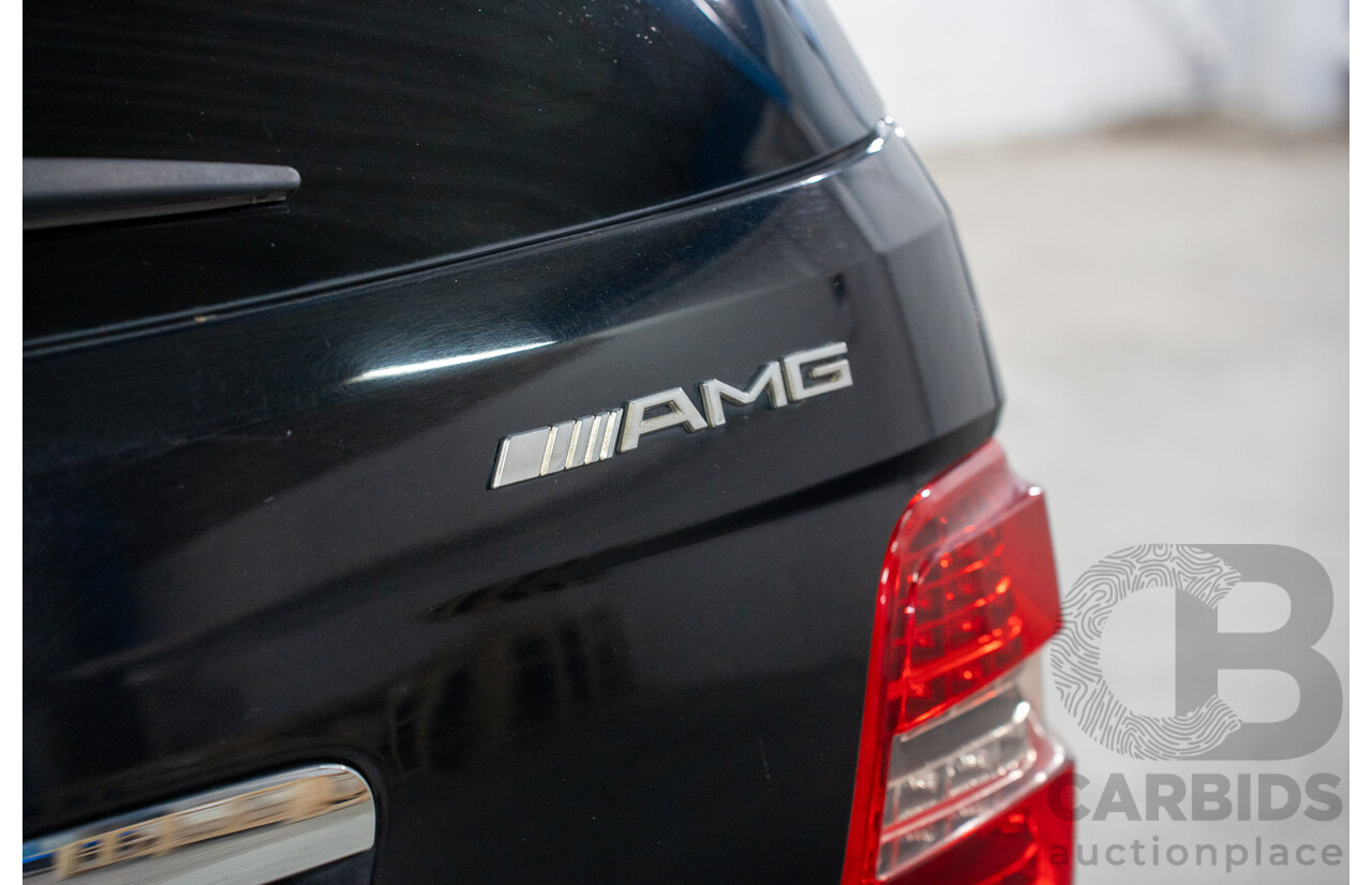 11/2009 Mercedes-Benz ML 300 CDI AMG Sports (4x4) W164 09 UPGRADE 4d Wagon Obsidian Black Metalic Turbo Diesel V6 3.0L
