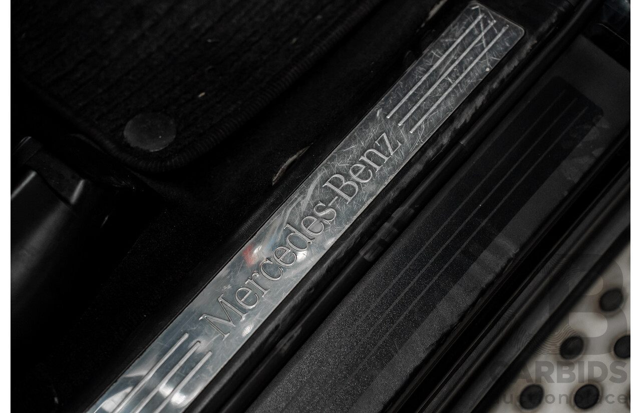 11/2009 Mercedes-Benz ML 300 CDI AMG Sports (4x4) W164 09 UPGRADE 4d Wagon Obsidian Black Metalic Turbo Diesel V6 3.0L