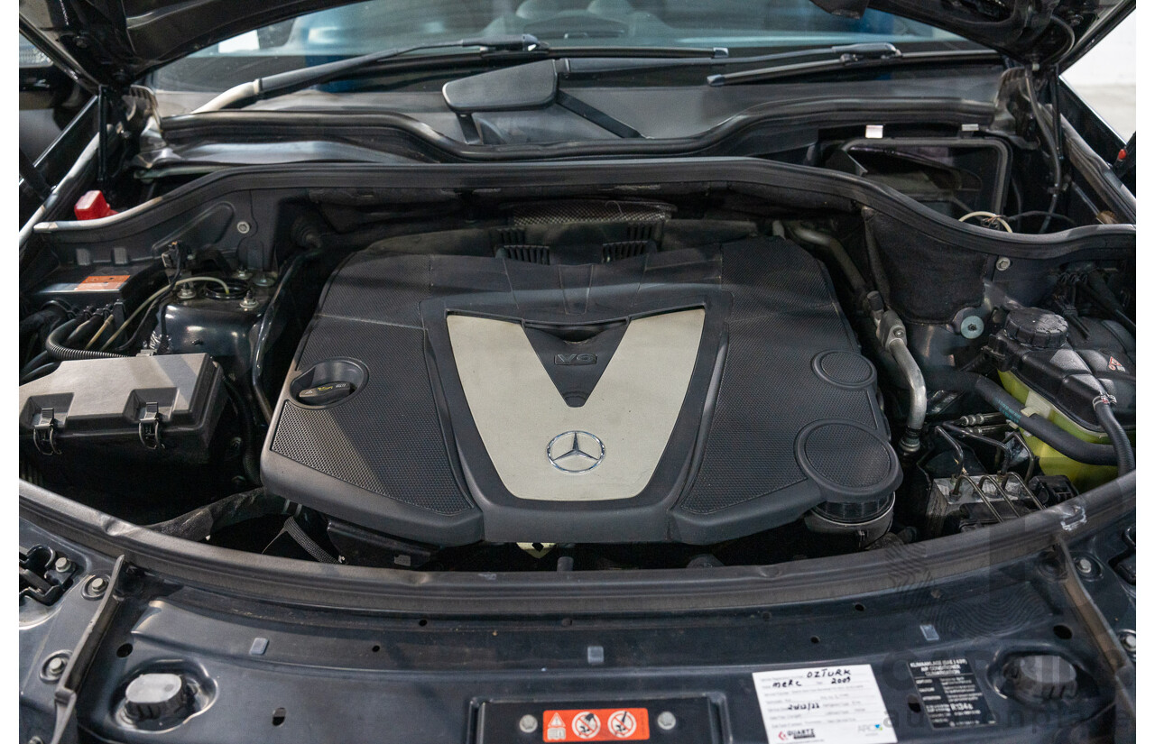11/2009 Mercedes-Benz ML 300 CDI AMG Sports (4x4) W164 09 UPGRADE 4d Wagon Obsidian Black Metalic Turbo Diesel V6 3.0L