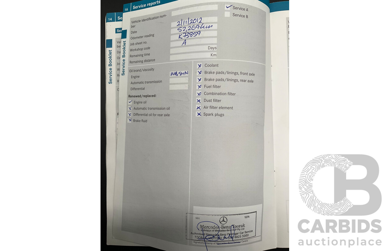 11/2009 Mercedes-Benz ML 300 CDI AMG Sports (4x4) W164 09 UPGRADE 4d Wagon Obsidian Black Metalic Turbo Diesel V6 3.0L