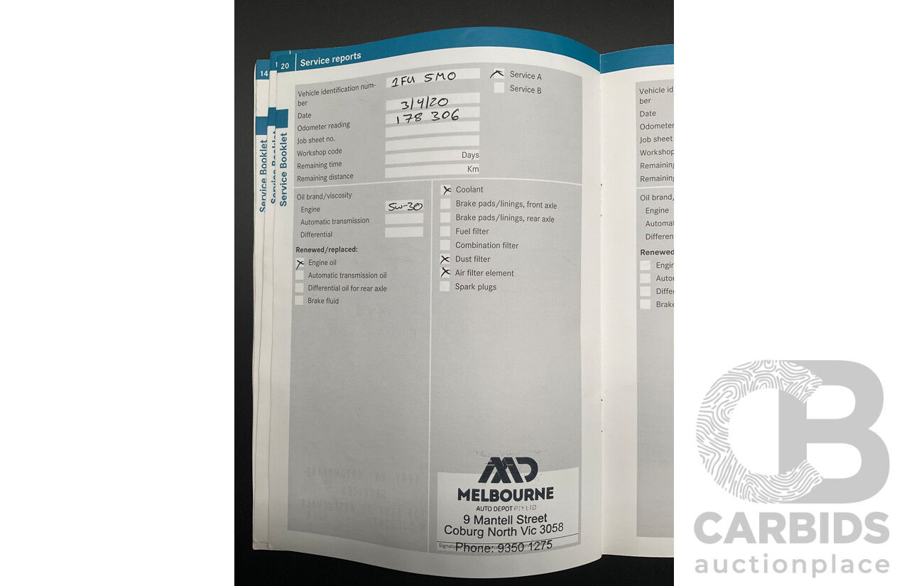 11/2009 Mercedes-Benz ML 300 CDI AMG Sports (4x4) W164 09 UPGRADE 4d Wagon Obsidian Black Metalic Turbo Diesel V6 3.0L