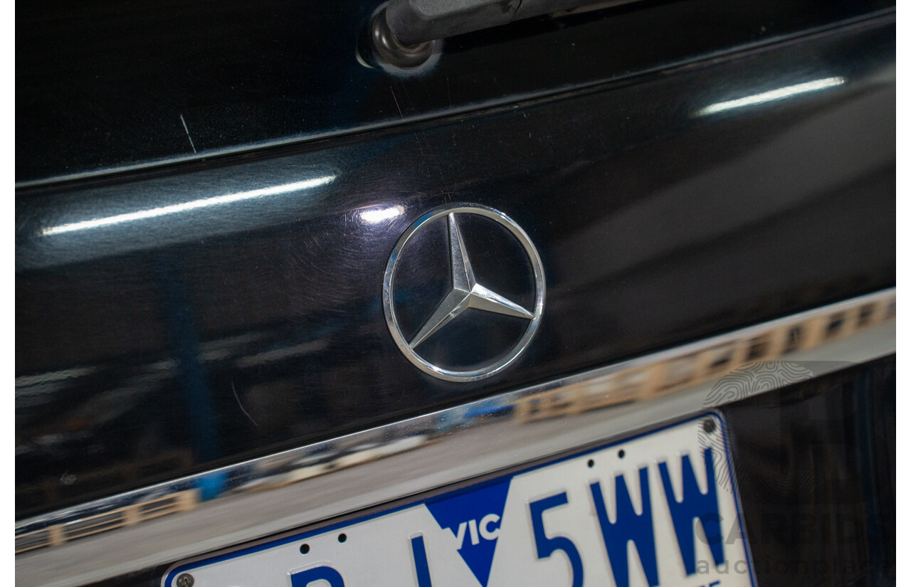 11/2009 Mercedes-Benz ML 300 CDI AMG Sports (4x4) W164 09 UPGRADE 4d Wagon Obsidian Black Metalic Turbo Diesel V6 3.0L