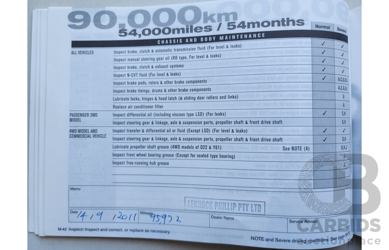 5/2005 Nissan X-Trail Ti-L (sunroof) (4x4) T30 4d Wagon Gold 2.5L