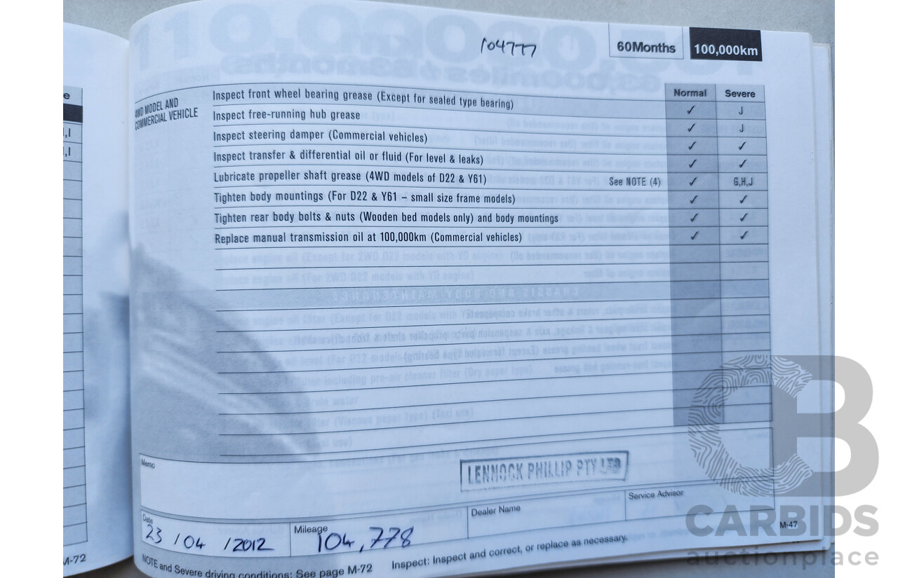 5/2005 Nissan X-Trail Ti-L (sunroof) (4x4) T30 4d Wagon Gold 2.5L