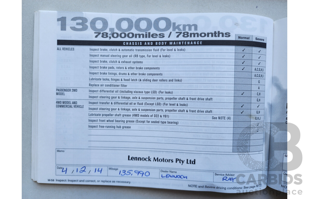 5/2005 Nissan X-Trail Ti-L (sunroof) (4x4) T30 4d Wagon Gold 2.5L