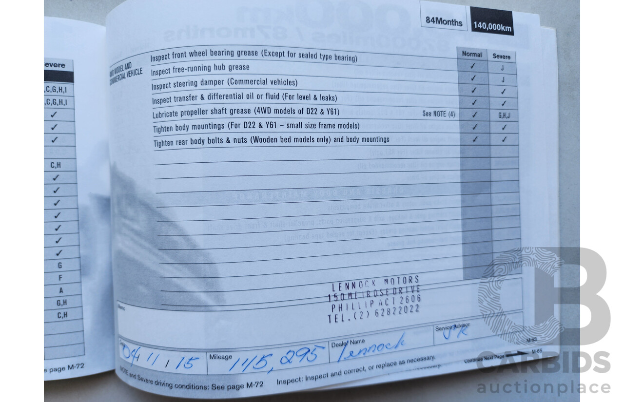 5/2005 Nissan X-Trail Ti-L (sunroof) (4x4) T30 4d Wagon Gold 2.5L