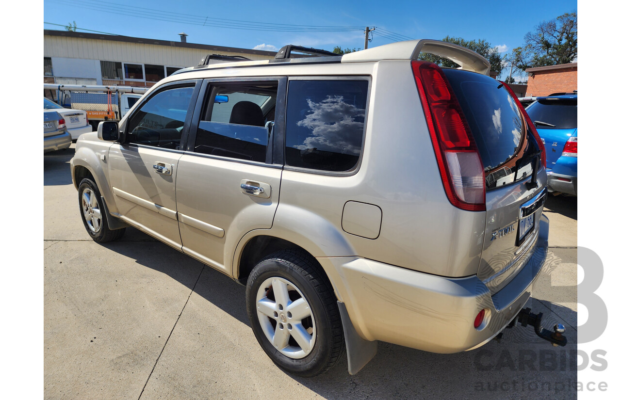 5/2005 Nissan X-Trail Ti-L (sunroof) (4x4) T30 4d Wagon Gold 2.5L