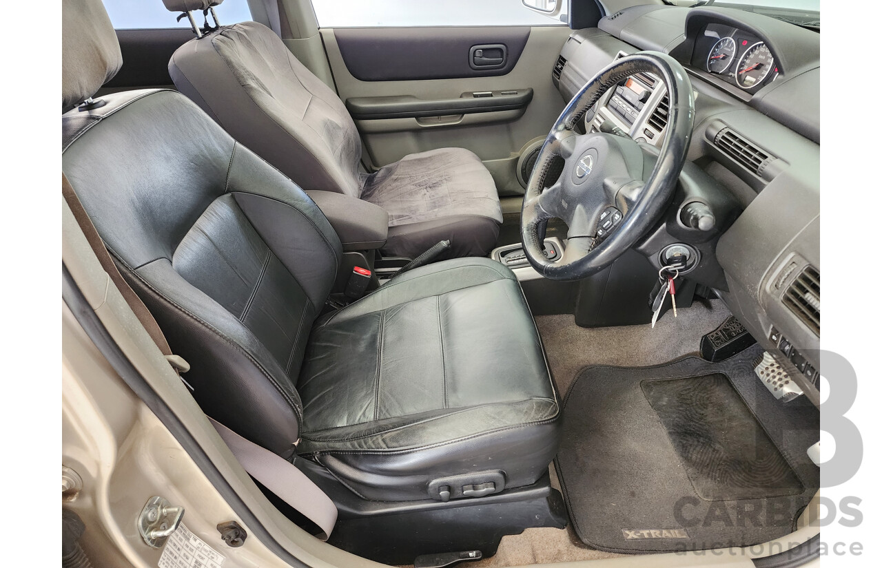5/2005 Nissan X-Trail Ti-L (sunroof) (4x4) T30 4d Wagon Gold 2.5L