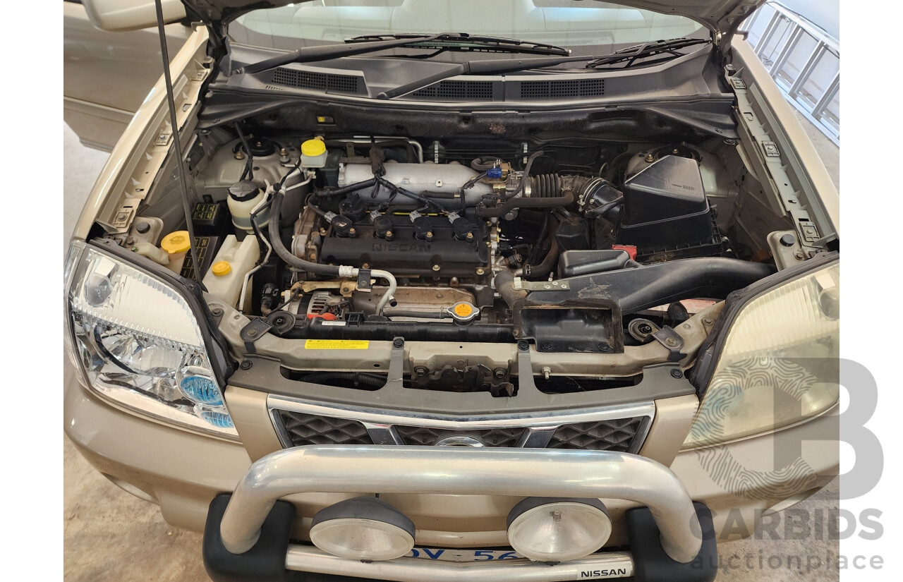 5/2005 Nissan X-Trail Ti-L (sunroof) (4x4) T30 4d Wagon Gold 2.5L