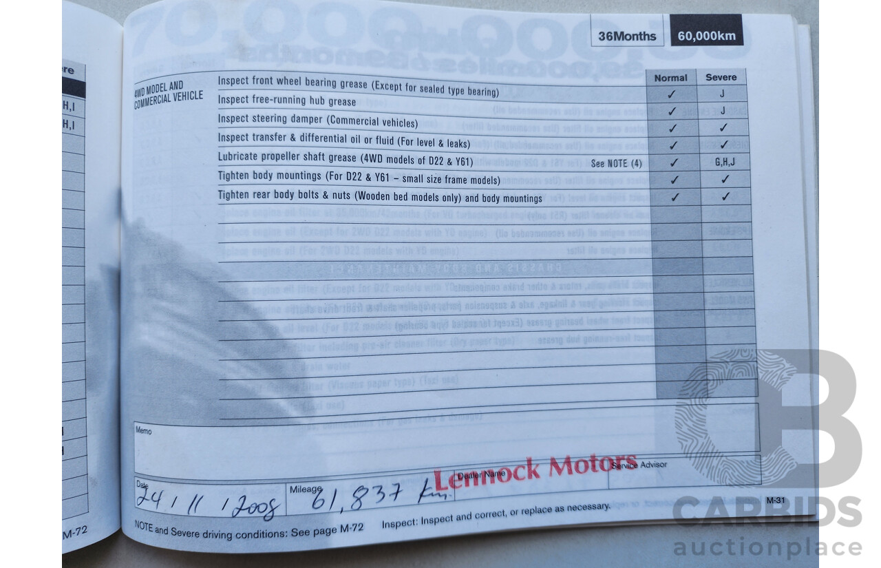 5/2005 Nissan X-Trail Ti-L (sunroof) (4x4) T30 4d Wagon Gold 2.5L