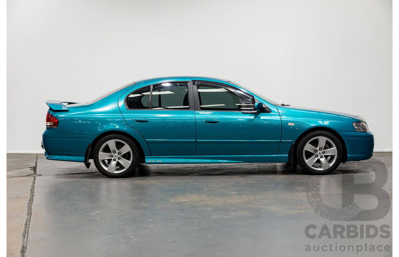 10/2006 Ford Falcon XR6 BF MKII 4d Sedan Breeze Aqua 4.0L