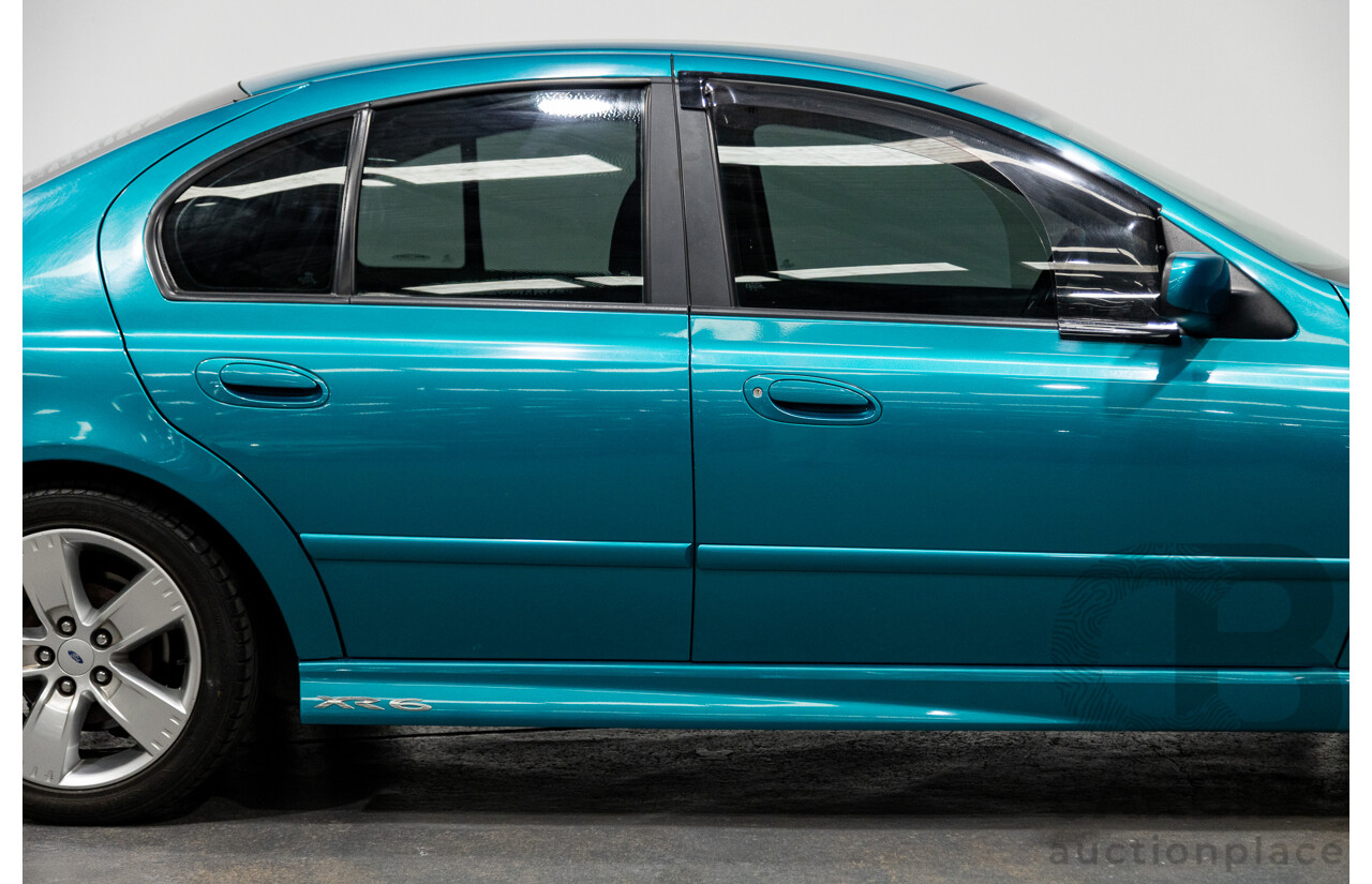 10/2006 Ford Falcon XR6 BF MKII 4d Sedan Breeze Aqua 4.0L