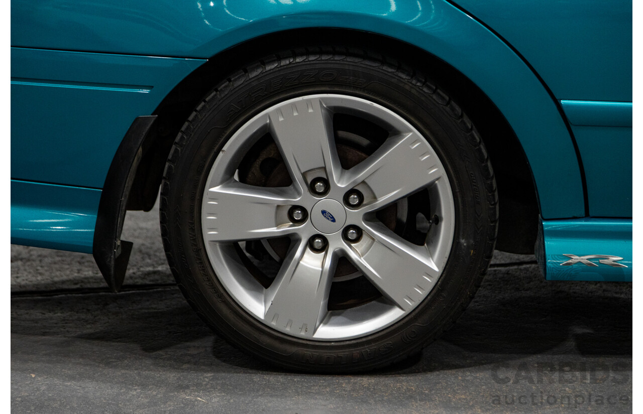 10/2006 Ford Falcon XR6 BF MKII 4d Sedan Breeze Aqua 4.0L