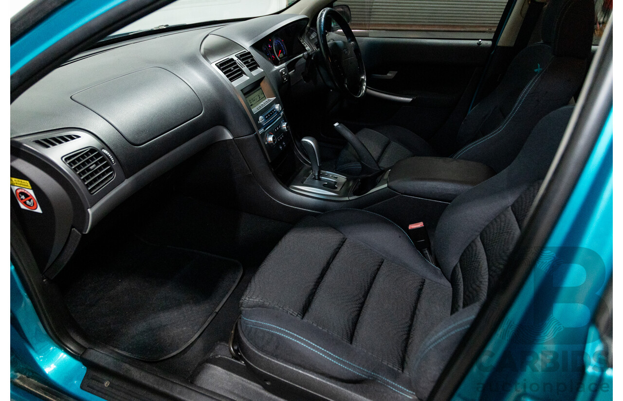 10/2006 Ford Falcon XR6 BF MKII 4d Sedan Breeze Aqua 4.0L