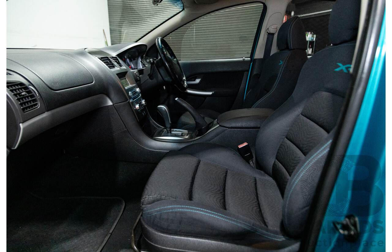 10/2006 Ford Falcon XR6 BF MKII 4d Sedan Breeze Aqua 4.0L