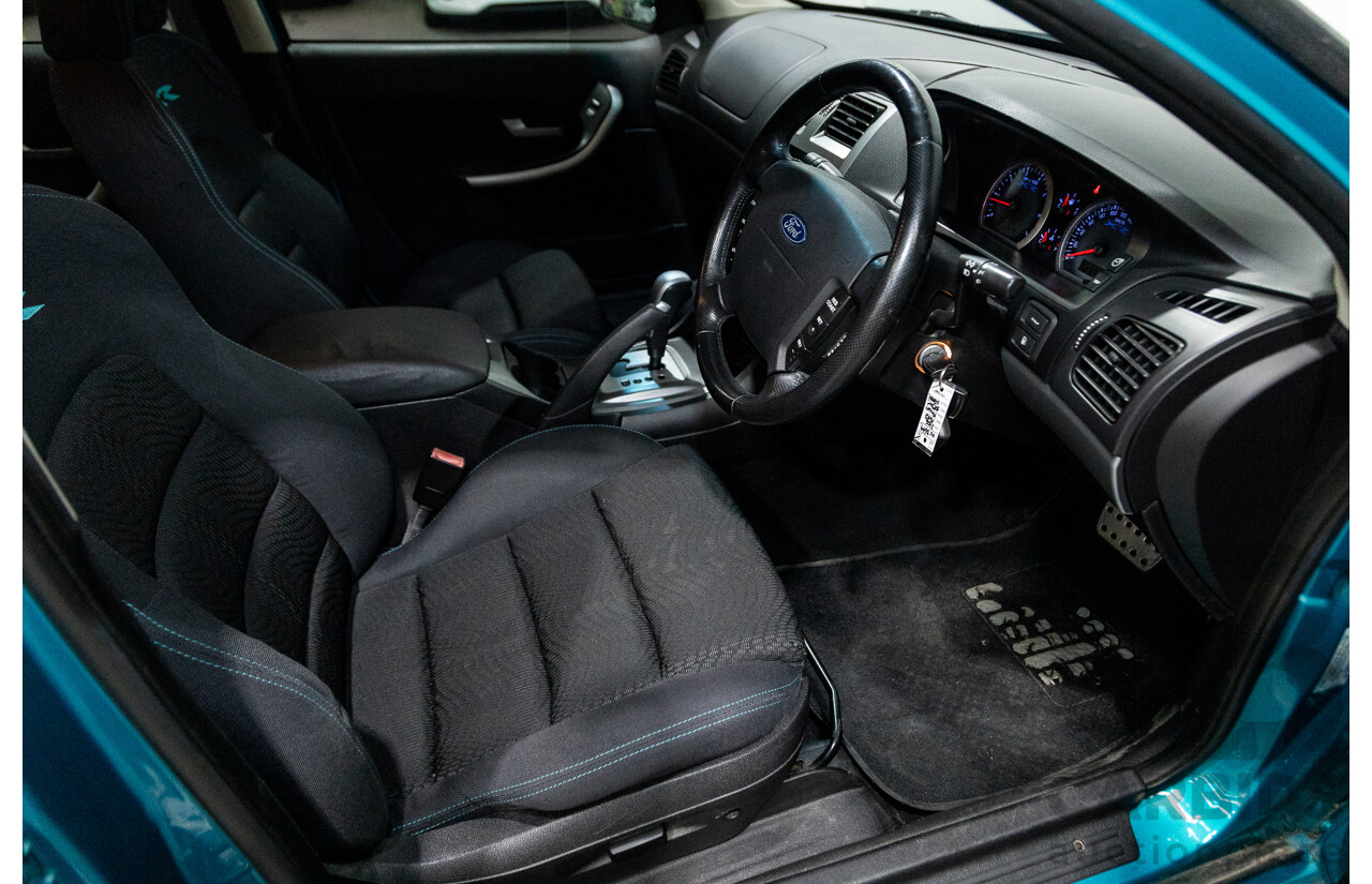 10/2006 Ford Falcon XR6 BF MKII 4d Sedan Breeze Aqua 4.0L