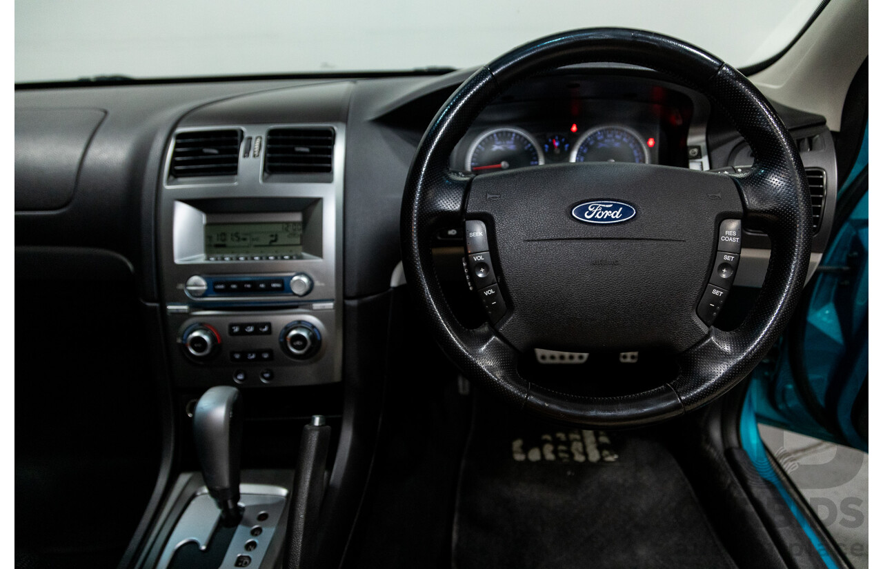 10/2006 Ford Falcon XR6 BF MKII 4d Sedan Breeze Aqua 4.0L
