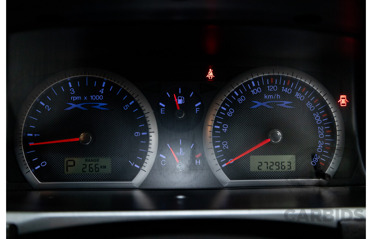 10/2006 Ford Falcon XR6 BF MKII 4d Sedan Breeze Aqua 4.0L
