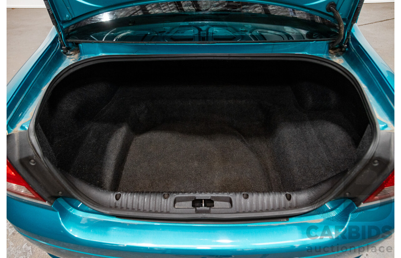 10/2006 Ford Falcon XR6 BF MKII 4d Sedan Breeze Aqua 4.0L