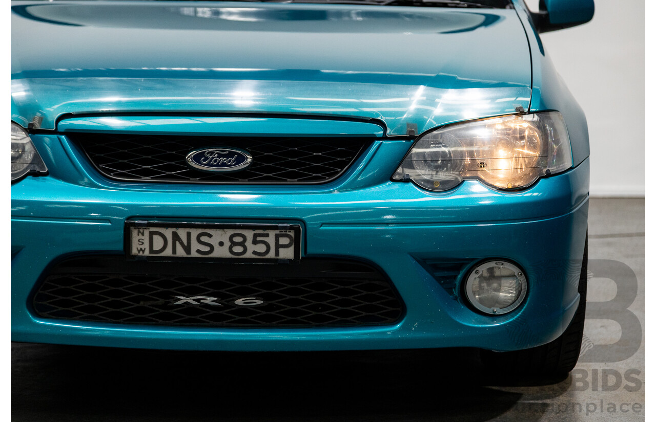 10/2006 Ford Falcon XR6 BF MKII 4d Sedan Breeze Aqua 4.0L