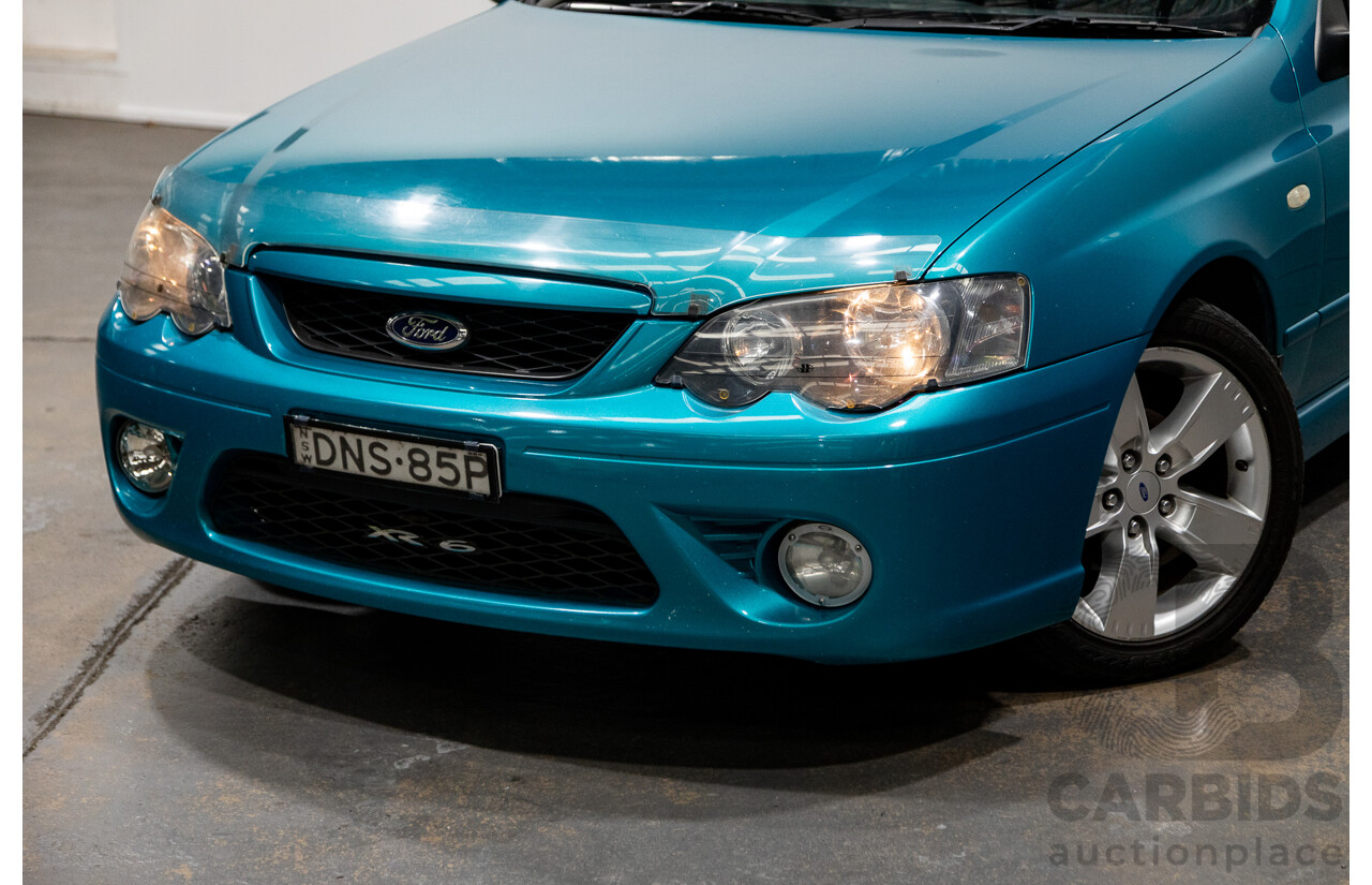 10/2006 Ford Falcon XR6 BF MKII 4d Sedan Breeze Aqua 4.0L