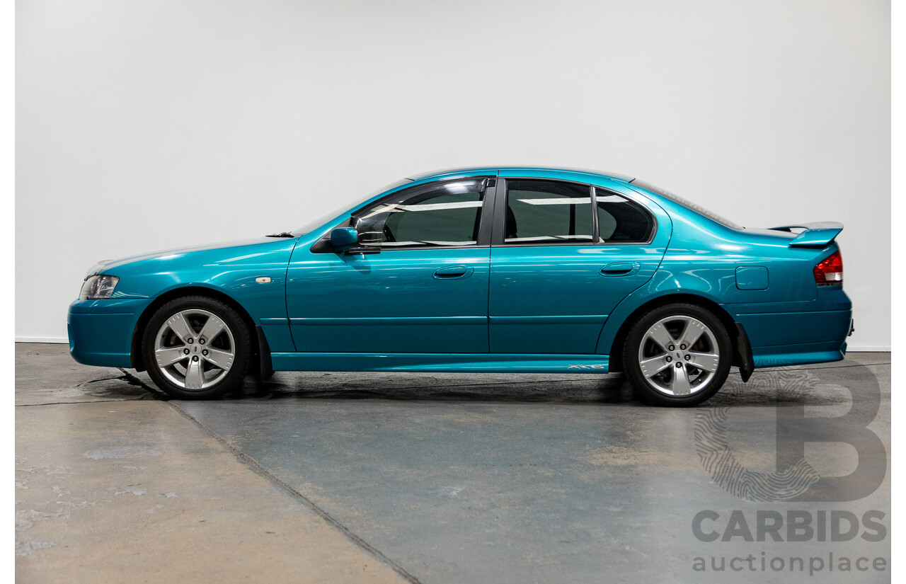 10/2006 Ford Falcon XR6 BF MKII 4d Sedan Breeze Aqua 4.0L