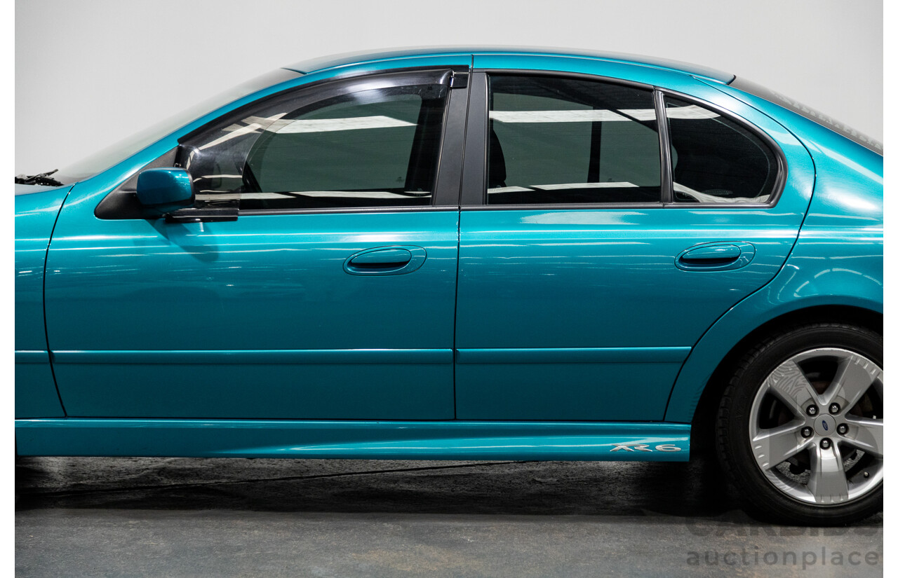 10/2006 Ford Falcon XR6 BF MKII 4d Sedan Breeze Aqua 4.0L