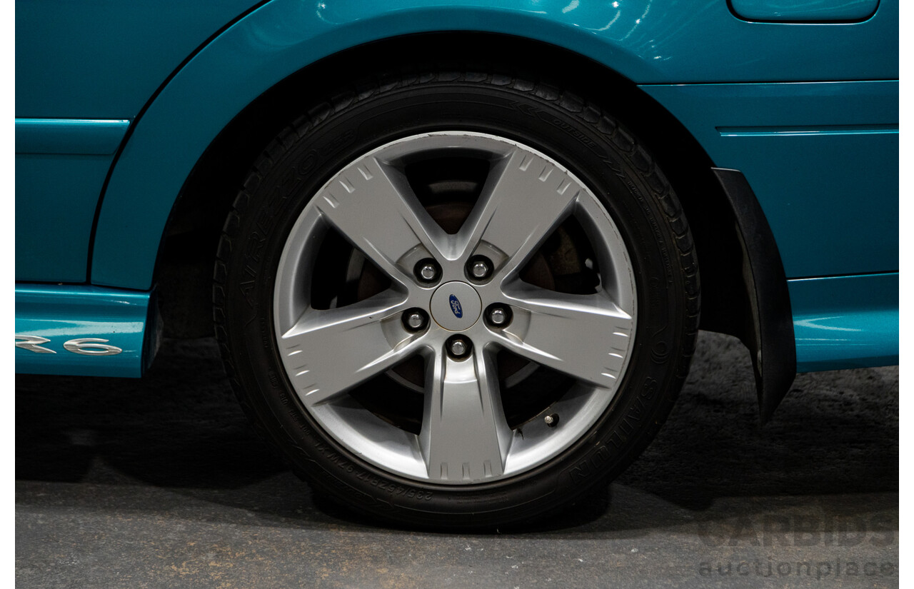 10/2006 Ford Falcon XR6 BF MKII 4d Sedan Breeze Aqua 4.0L
