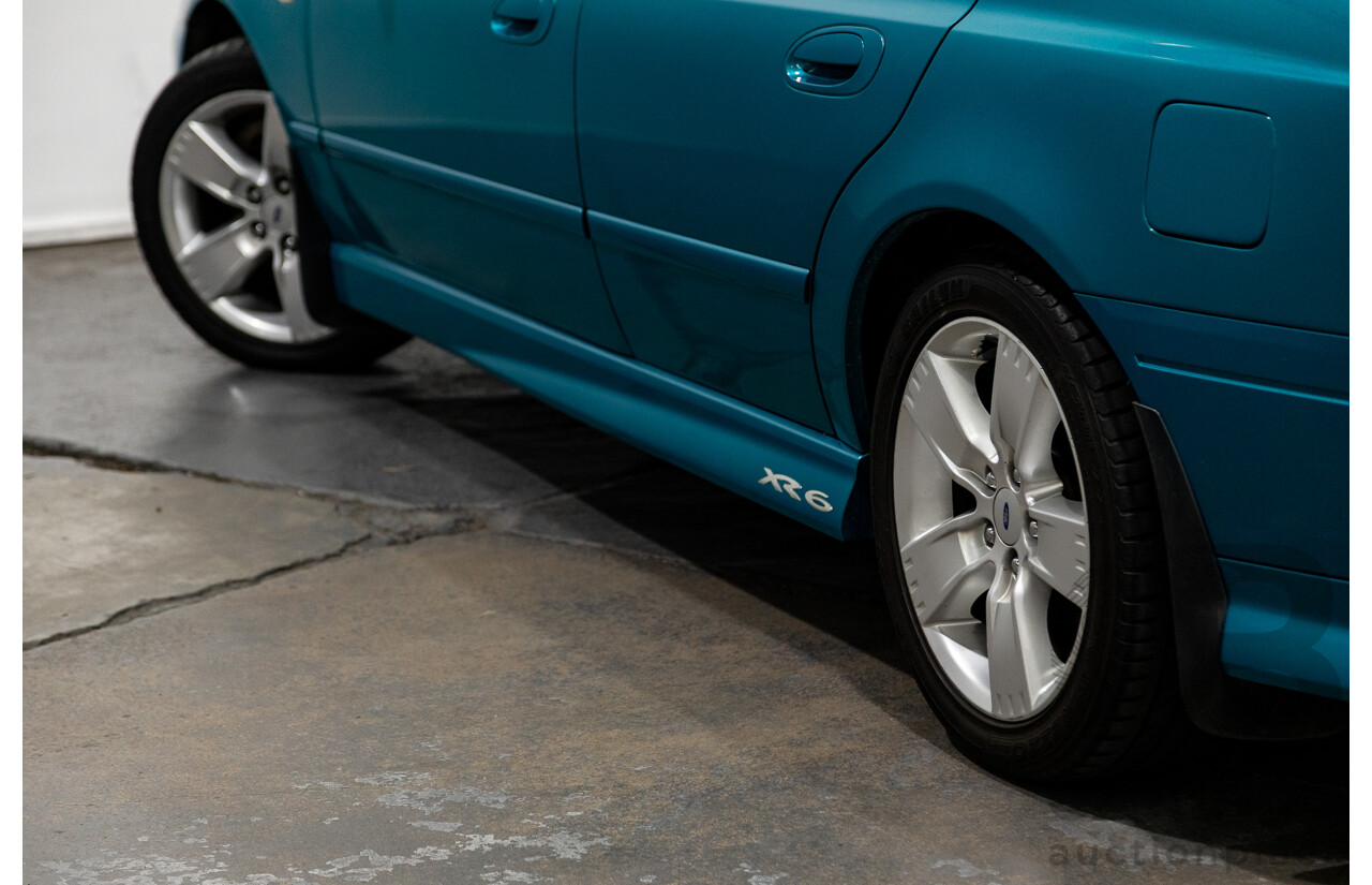 10/2006 Ford Falcon XR6 BF MKII 4d Sedan Breeze Aqua 4.0L