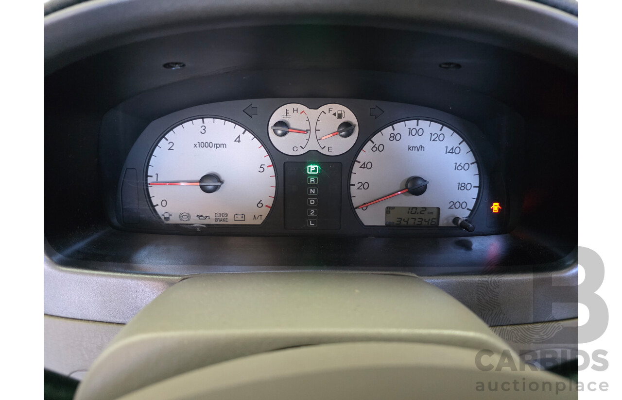 12/2004 Hyundai Terracan CRDI 4d Wagon Black Turbo Diesel 2.9L