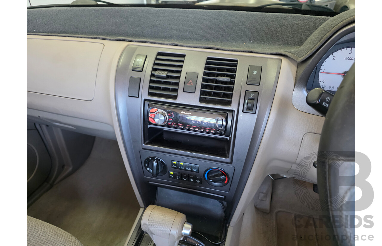 12/2004 Hyundai Terracan CRDI 4d Wagon Black Turbo Diesel 2.9L