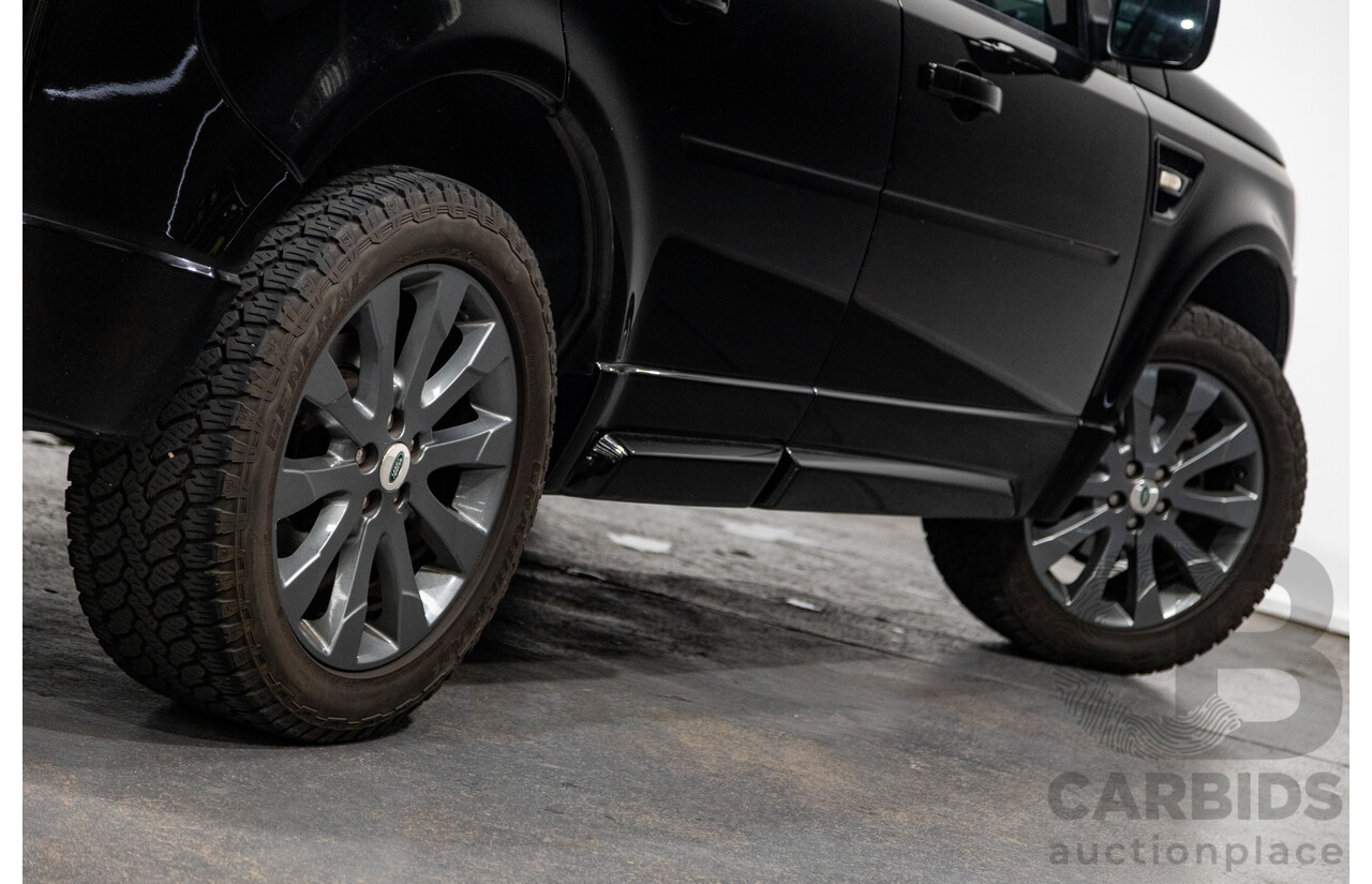 7/2012 Land Rover Freelander 2 SD4 SE (4x4) LF MY12 4d Wagon Black Turbo Diesel 2.2L