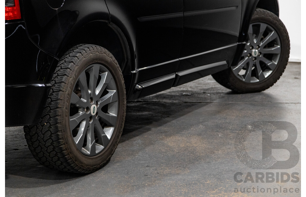 7/2012 Land Rover Freelander 2 SD4 SE (4x4) LF MY12 4d Wagon Black Turbo Diesel 2.2L