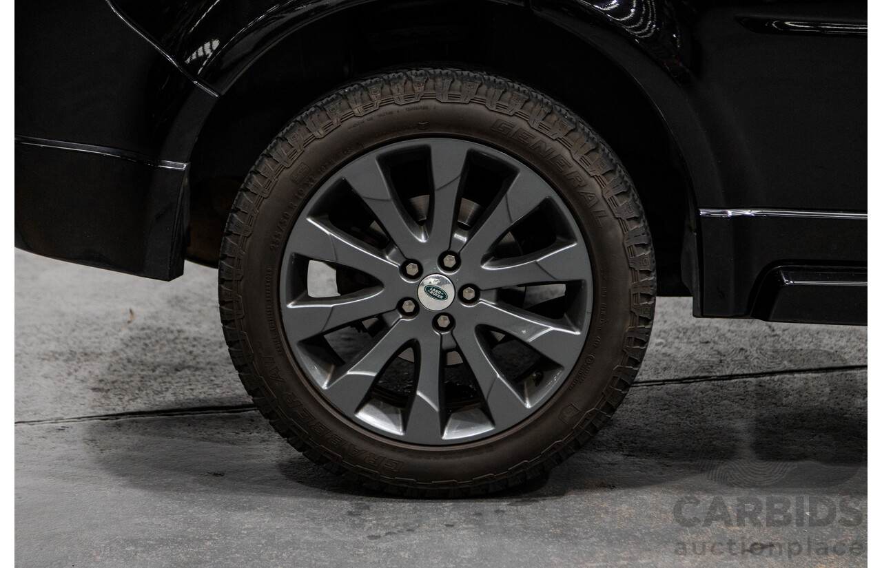 7/2012 Land Rover Freelander 2 SD4 SE (4x4) LF MY12 4d Wagon Black Turbo Diesel 2.2L