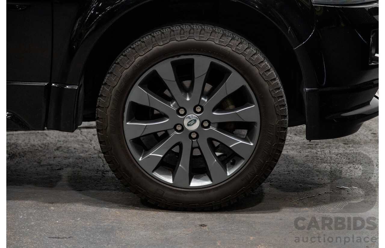 7/2012 Land Rover Freelander 2 SD4 SE (4x4) LF MY12 4d Wagon Black Turbo Diesel 2.2L