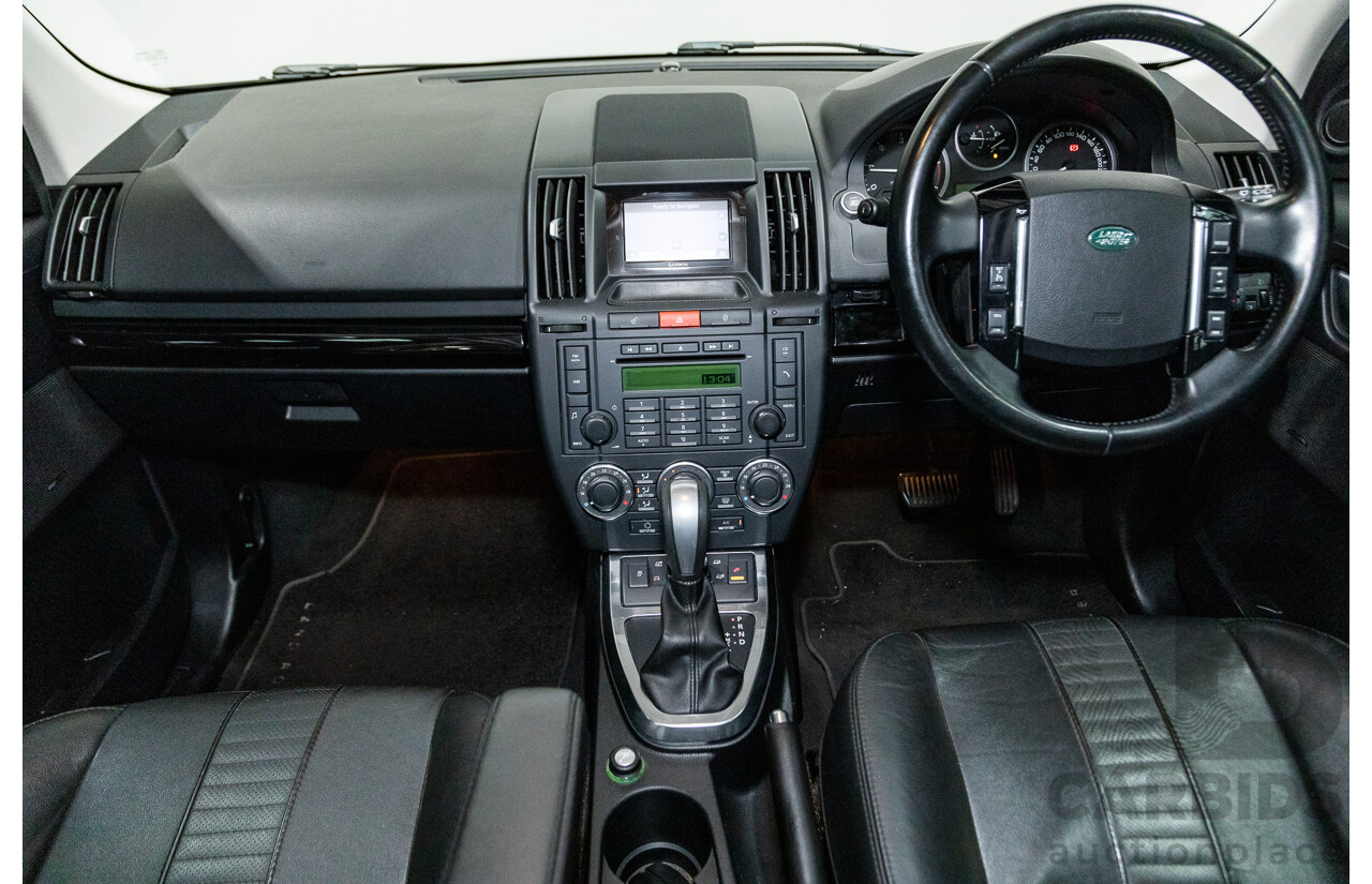 7/2012 Land Rover Freelander 2 SD4 SE (4x4) LF MY12 4d Wagon Black Turbo Diesel 2.2L