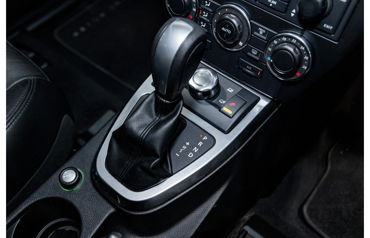 7/2012 Land Rover Freelander 2 SD4 SE (4x4) LF MY12 4d Wagon Black Turbo Diesel 2.2L