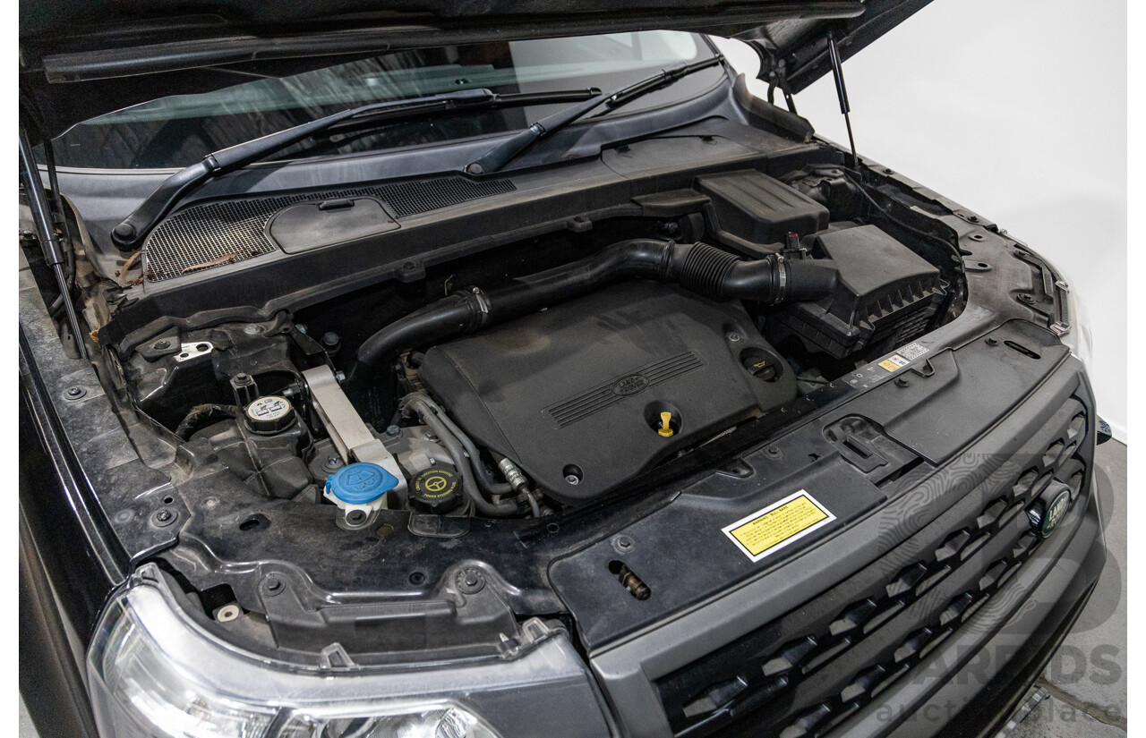 7/2012 Land Rover Freelander 2 SD4 SE (4x4) LF MY12 4d Wagon Black Turbo Diesel 2.2L