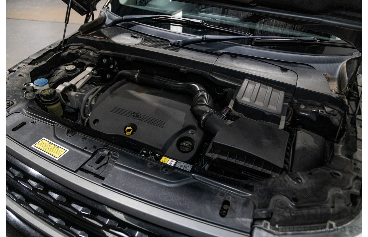 7/2012 Land Rover Freelander 2 SD4 SE (4x4) LF MY12 4d Wagon Black Turbo Diesel 2.2L