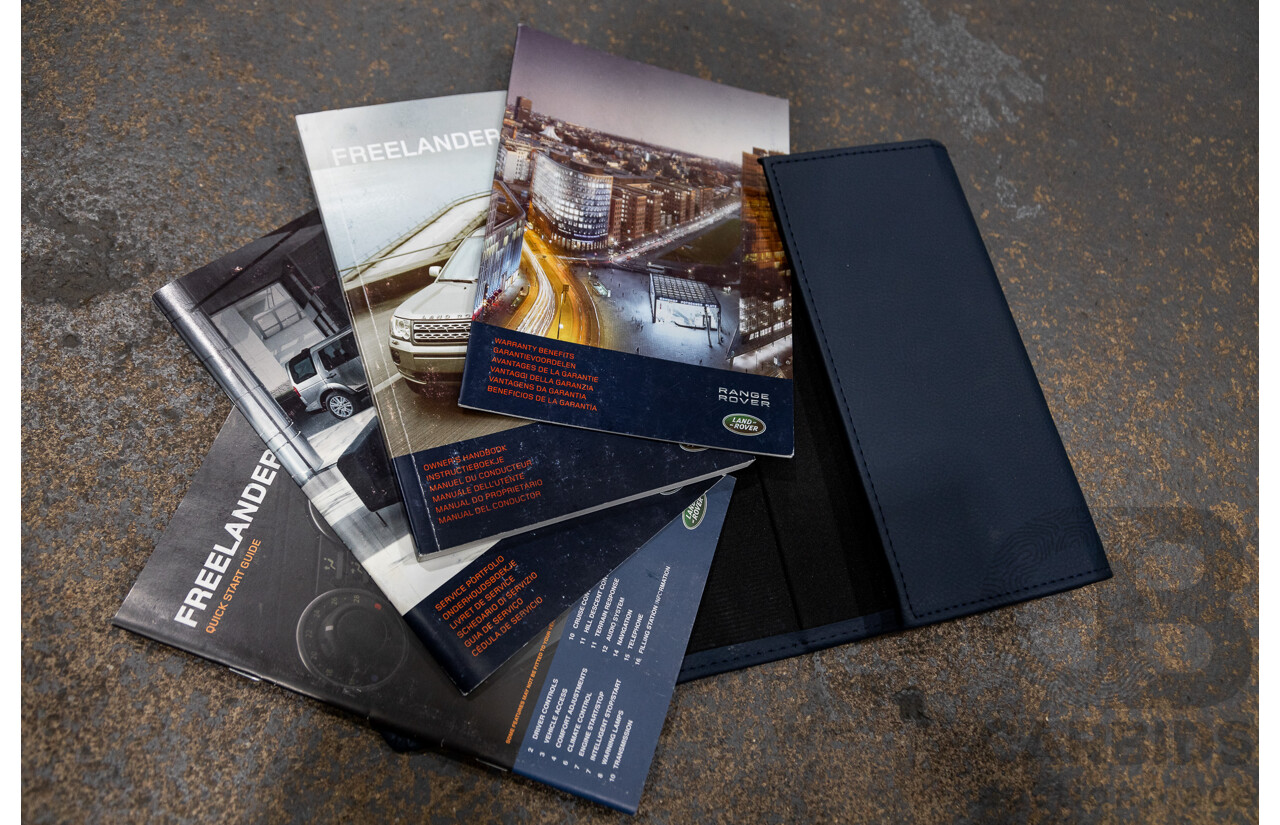 7/2012 Land Rover Freelander 2 SD4 SE (4x4) LF MY12 4d Wagon Black Turbo Diesel 2.2L