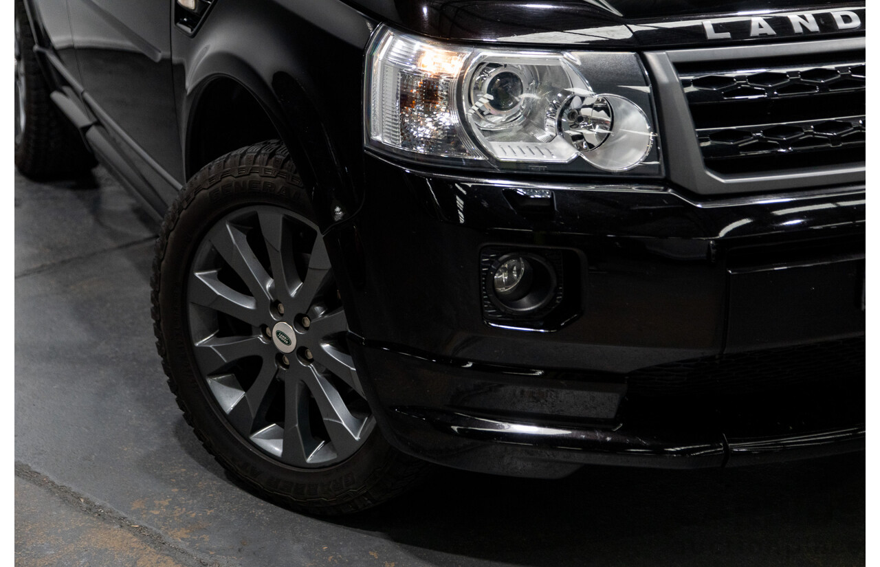 7/2012 Land Rover Freelander 2 SD4 SE (4x4) LF MY12 4d Wagon Black Turbo Diesel 2.2L