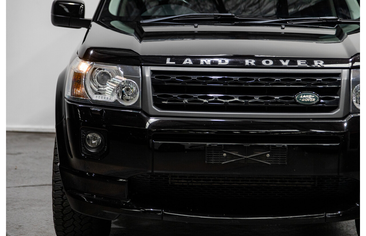 7/2012 Land Rover Freelander 2 SD4 SE (4x4) LF MY12 4d Wagon Black Turbo Diesel 2.2L